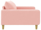 XXL Armchair Pink Boucl 42043564