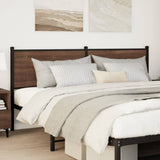Replace Headboard Brown Oak 160 cm Engineered Wood and Steel 4007800