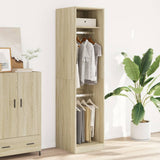 Wardrobe Sonoma Oak 50x50x200 cm Engineered Wood 3307785
