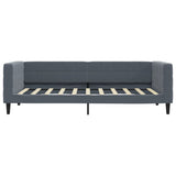Daybed with Trundle without Mattress Dark Grey 90x190 cm Single 3196782