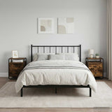 Bedside Cabinet 2 pcs Smoked Oak 40 x 36.5 x 50 cm 8007628