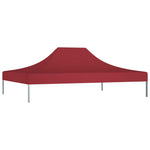 ZNTS Party Tent Roof 4.5x3 m Burgundy 270 g/m² 315370