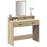 Dressing Table Sonoma Oak 100 x 41 x 140 cm Engineered Wood 865147