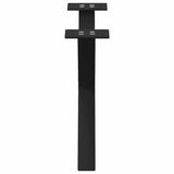 Coffee Table Legs X-Shaped 2 pcs Black 50x cm Steel 4012876