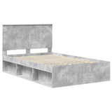 Bed Frame with Headboard Concerte 120 x 200 cm Solid Pine Wood 3411031