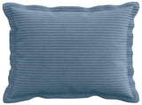 Cushion Cover 12 pcs HOUTEN Blue 45 x 45 cm Corduroy 918642