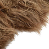 Icelandic Sheepskin Chair Cover Brown 70x110 cm 335855