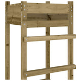 Play Tower 52.5x46.5x206.5 cm Impregnated Wood Pine 826513