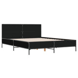 Bed Frame without Mattress Black 160x200 cm 3280007