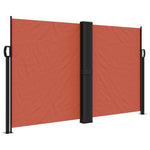 ZNTS Retractable Side Awning Terracotta 140x1200 cm 4004813