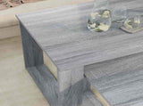 Coffee Table Set 2 pcs Grey Sonoma Engineered Wood 8000137