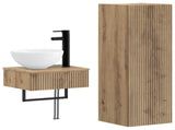 Bathroom Furniture Set 2 pcs Artisan Oak 33 x 34.5 x 100 cm 3406102