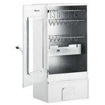 BBQ Oven Smoker with Table Galvanised Steel 3187616