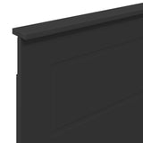 Headboard Black Oak Engineered wood 888331