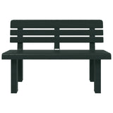 Garden Bench Green 110x52x71 cm Polypropylene 4009381