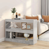 Book Cabinet/Room Divider Concrete Grey 100x30x72 cm 811740