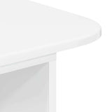 Console Table High Gloss White 93 x 40 x 75 cm Engineered Wood 891154
