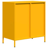 Sideboard Mustard Yellow 68x39x73.5 cm Cold-rolled Steel 851259