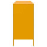 Sideboard Mustard Yellow 100.5x39x79 cm Steel 843099