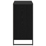 Sideboard Black Oak 79 x 36 x 75.5 cm Engineered Wood 886594