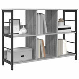 Bookshelf Grey Sonoma 102 x 32 x 72.5 cm Engineered Wood 884015