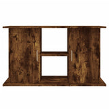 Aquarium Stand Smoked Oak 101x41x58 cm Engineered Wood 833612
