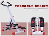 Stepper w/ Handle Hand Grip Workout Fitness Machine For Fitness Aerobic Exercise Home Gym Red T3398P349149