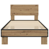 Bed Frame with Headboard Artisan Oak 80 x 200 cm 8009088