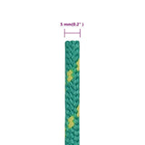 Boat Rope Green 5 mm 500 m Polypropylene 152707