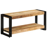 247808 TV Cabinet 90x30x40 cm Solid Mango Wood