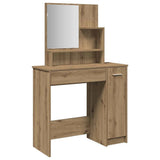 Dressing Table with Mirror Artisan Oak 86.5x35x136 cm 857010