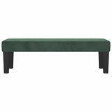 Bench Dark Green 100 x 30 x 30 cm Velvet 346669