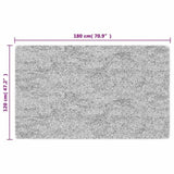 Rug Washable 120x180 cm Grey 337960