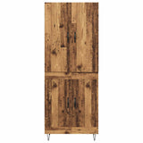 Highboard 2 pcs Old Wood Engineered Wood 3415658