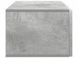 Wall-Mounted TV Cabinet Concrete Grey 59.5 x 31 x 30 cm 898538