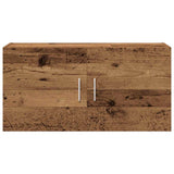 Wall Cabinet Old Wood 80x39x40 cm Engineered Wood 856028