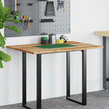 Desk Top Oil Finished 100x70x2 cm Solid Wood Acacia 3279758