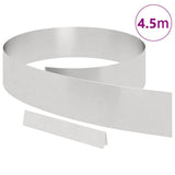 Lawn Edging Silver 450 x 0.05 x 15 cm Stainless Steel 868022