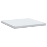 Mattress White 200 x 200 cm Gel-Infused Foam 4106321