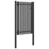 Garden Fence Gate Steel 1x2.25 m Anthracite 146331