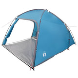 Cabin Tent with Roof Blue 370 x 230 x 185 cm Taffeta 42000991