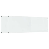 Kitchen Backsplash 2 pcs Transparent 120 x 40 cm Tempered Glass 3415491