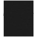 ZNTS Bathroom Furniture Set Black Engineered Wood 3071154