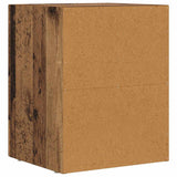 Bedside Table Old Wood 40 x 35 x 50 cm Engineered Wood 891260