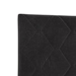 ZNTS Bed Frame Black 100x200 cm Velvet 3344989
