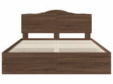 Bed Frame with Drawer Brown Oak 120 x 190 cm Engineer Wood 3413442