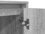TV Cabinet with LED Lights Grey Sonoma 193,5x41x50 cm 3328440