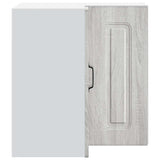 Kitchen Wall Corner Cabinet Kalmar Grey Sonoma Engineered Wood 853623