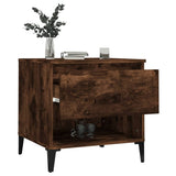 Side Table Smoked Oak 50x46x50 cm Engineered Wood 819558