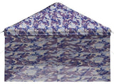 Pop-up Gazebo with 4 Sidewalls 3 x 6 m Blue Camouflage 42036833